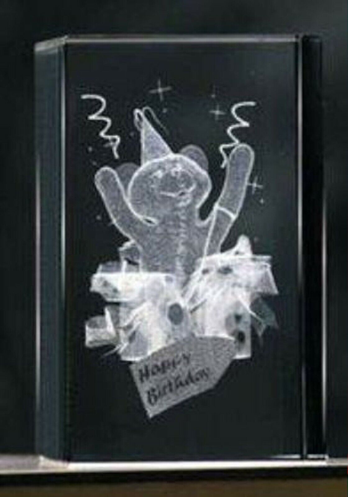 Country Artists Crystal Treasures - Happy Birthday Bear