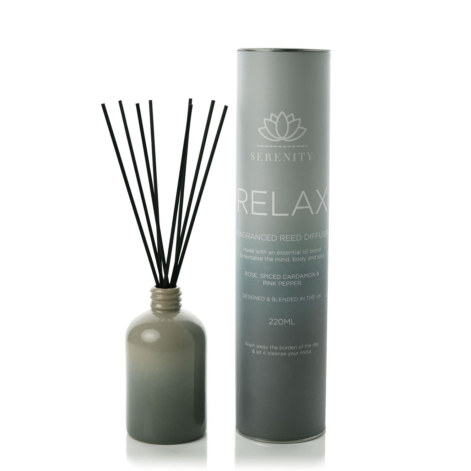 Sophia Serenity Well Being Ceramic Reed Diffuser Collection 220ml - Various Fragrances
