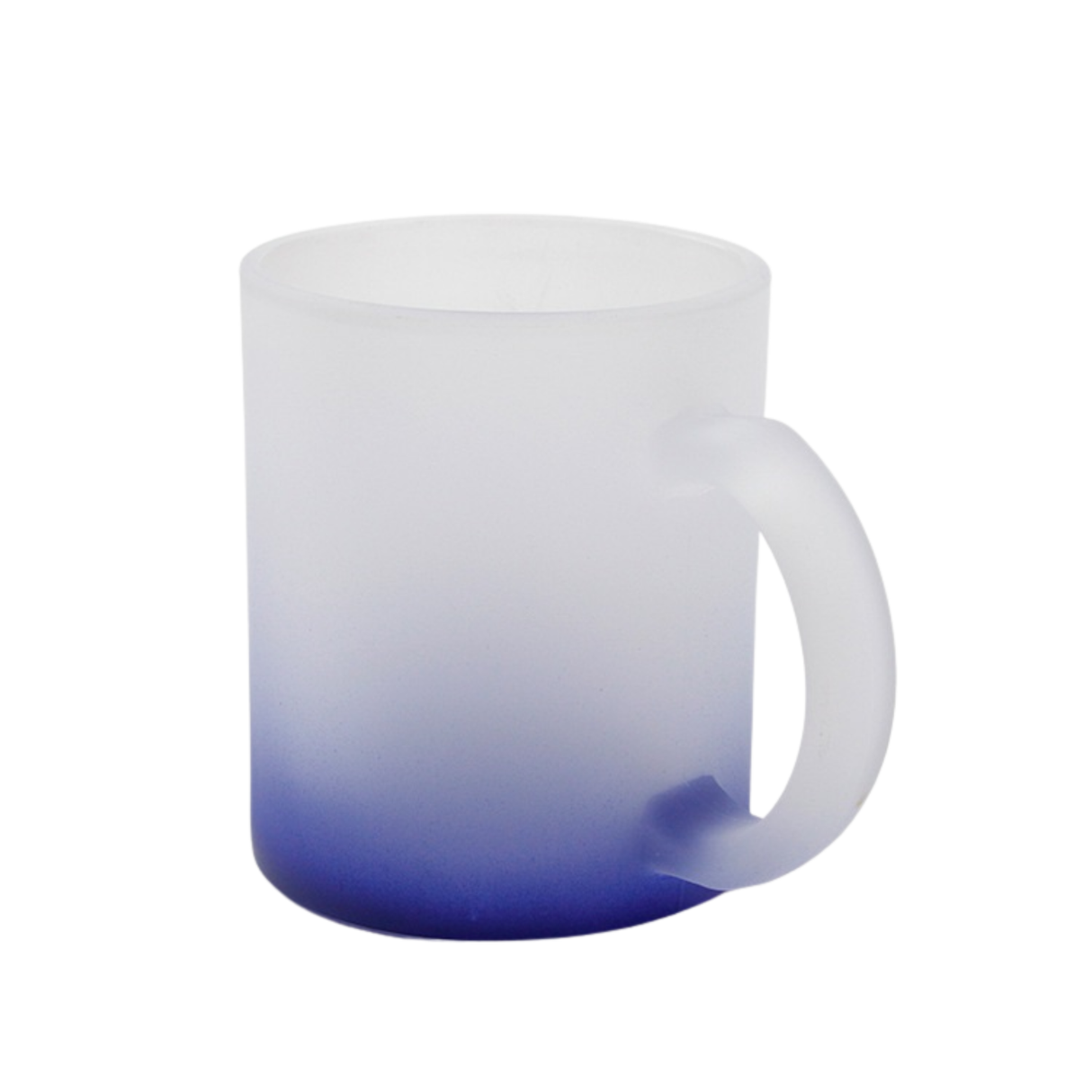 Frosted Glass Gradient Mugs 11oz - Various Colours