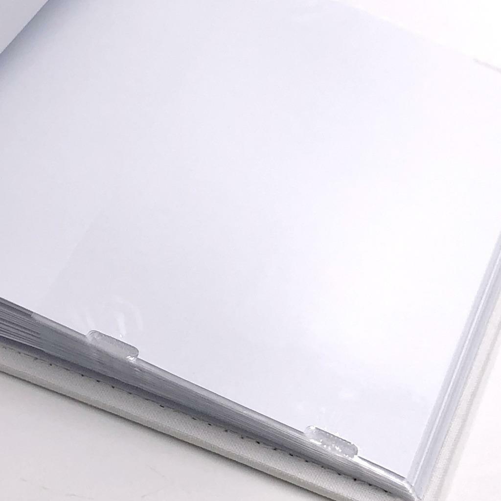 Bambino Linen Fabric Photo Album Holds 50 6x4" Prints - Our Baby