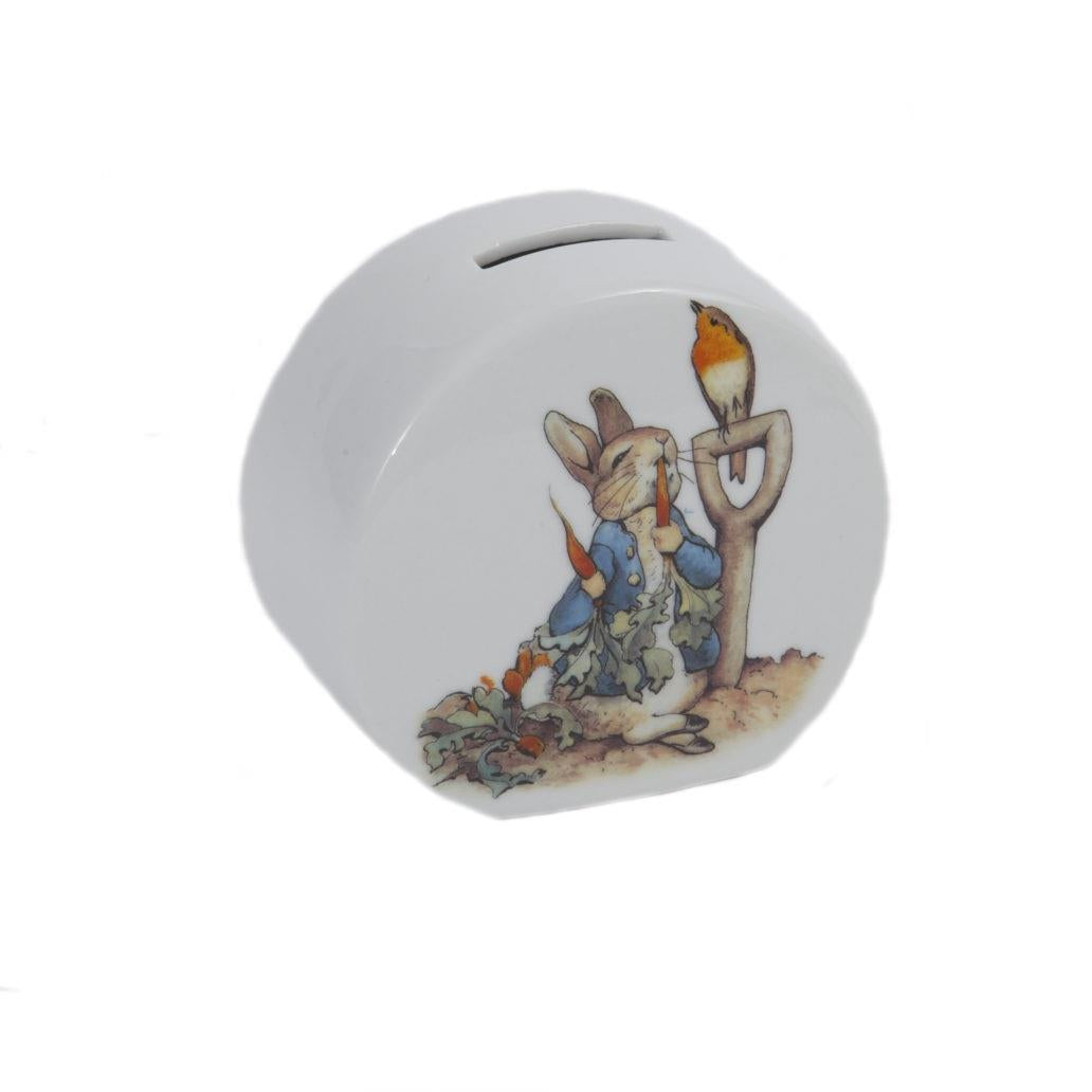Reutter Porcelain Beatrix Potter Peter Rabbit Money Box