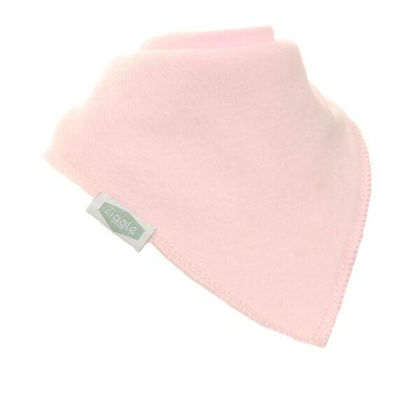 Ziggle Baby Bandanna Dribble Bib Set - Hearts & Bows