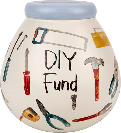 Pot of Dreams Money Box Savings Jar - DIY Fund