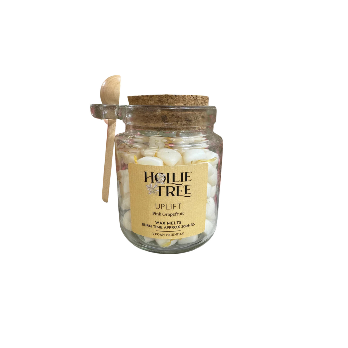 Hollie Tree Melting Pot Wax Melts Wellbeing Collection pink grapefruit