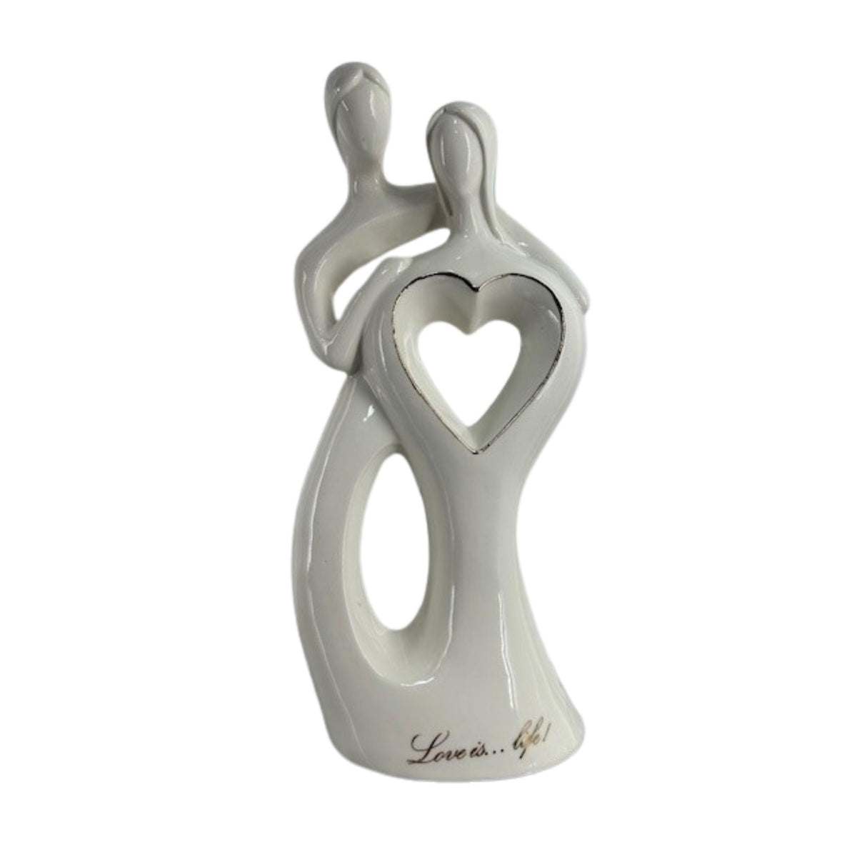 Love is Life Porcelain Cake Topper/Figurine