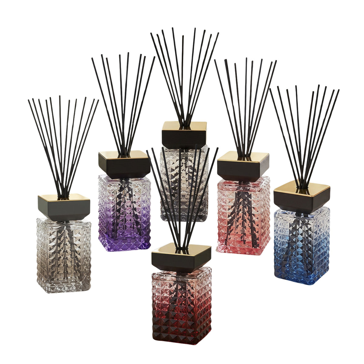 Maison Parfum Cut Glass Reed Diffuser 500ml - Various Inspired by Fragrances