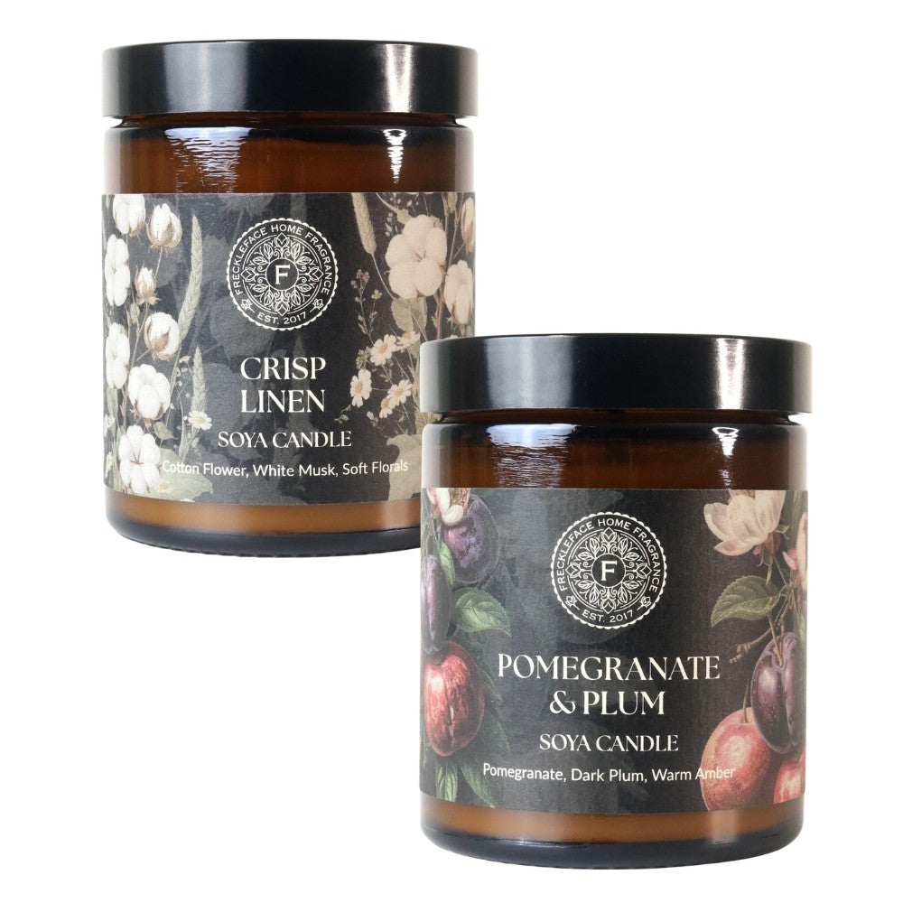 Freckleface Apothecary Jar Candle - Various Fragrances