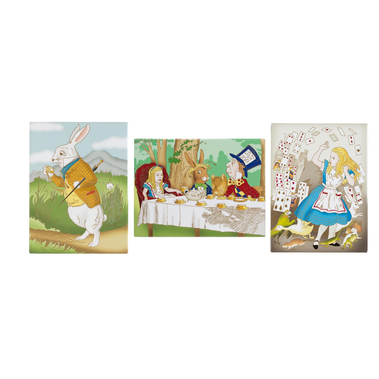 Art of Arora Alice in Wonderland Ceramic Tile 20cm x 15cm - Various Designs