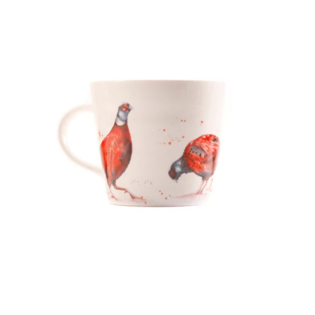 China Mug with phesant design by Meg Hawkins