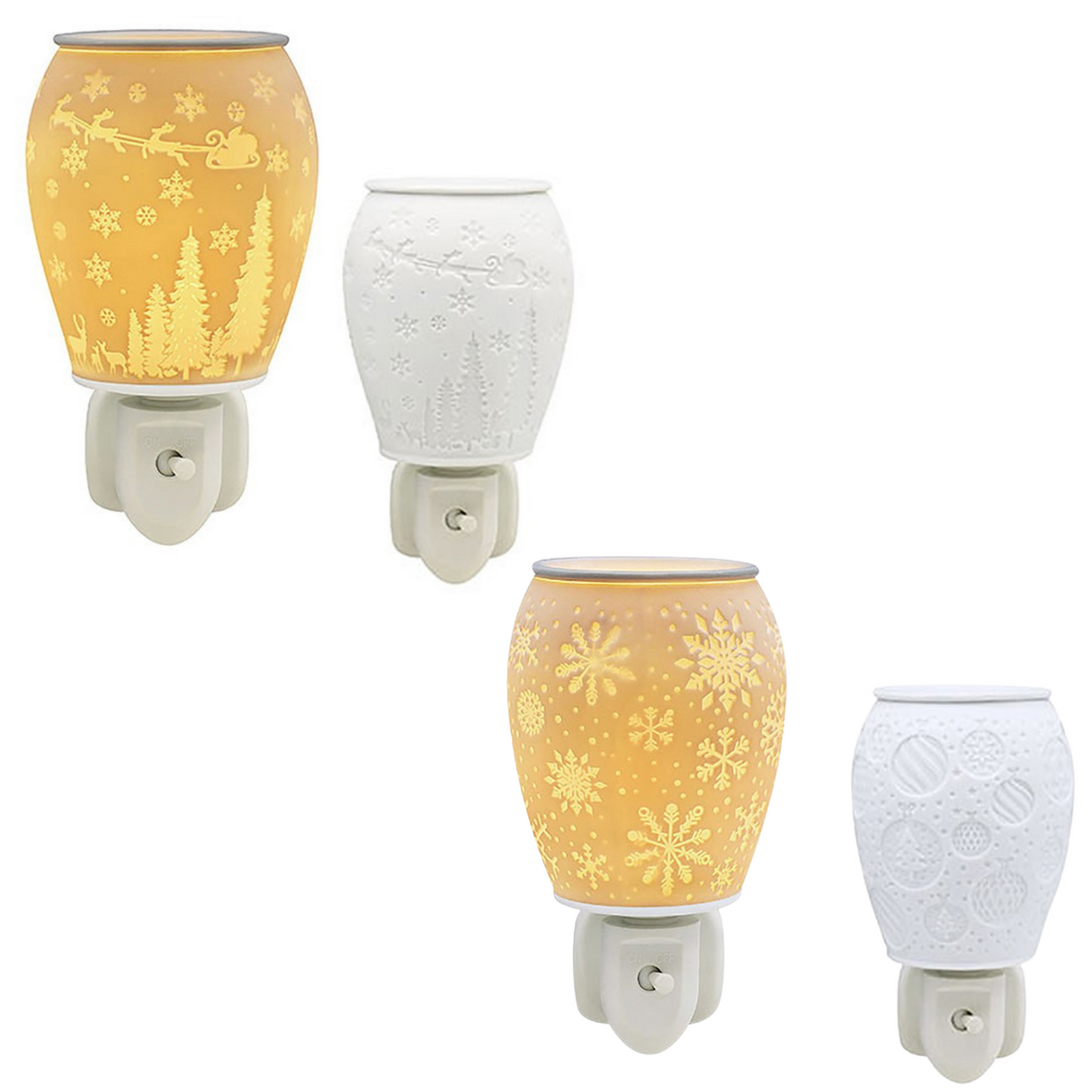 Desire Aroma Wax Melt Warmer Plug In - Christmas Design