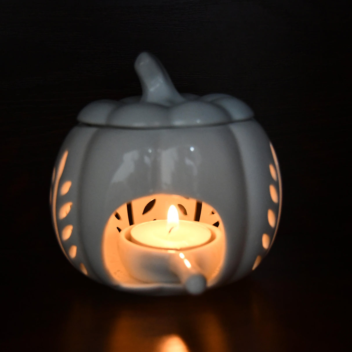 Decorative Pumpkin Tealight Wax Melt Burner
