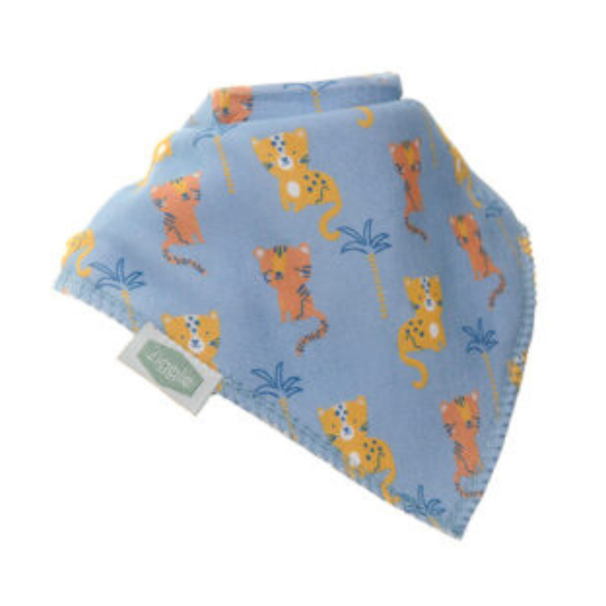 Ziggle Baby Bandanna Dribble Bib Set - Savanna Animals