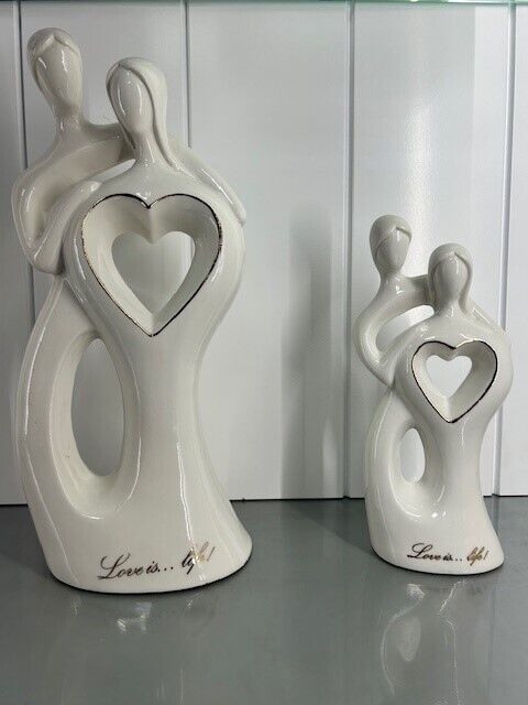 Love is Life Porcelain Cake Topper/Figurine