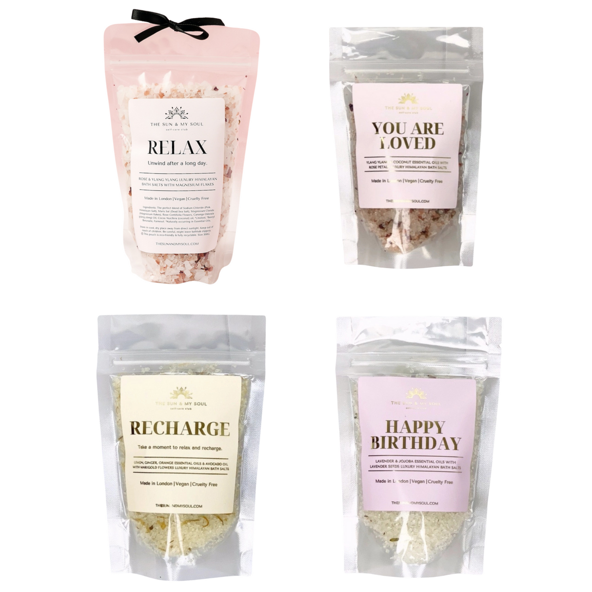 Luxury Himalayan Bath Salts Gift