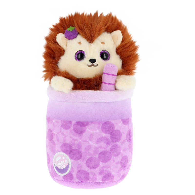 Heather the Hedgehog Keel Toys Bubble Tea Soft Toys