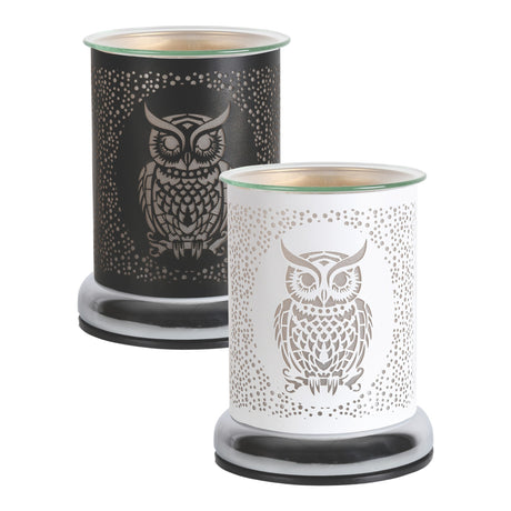 Owl design electric wax melt warmer burner