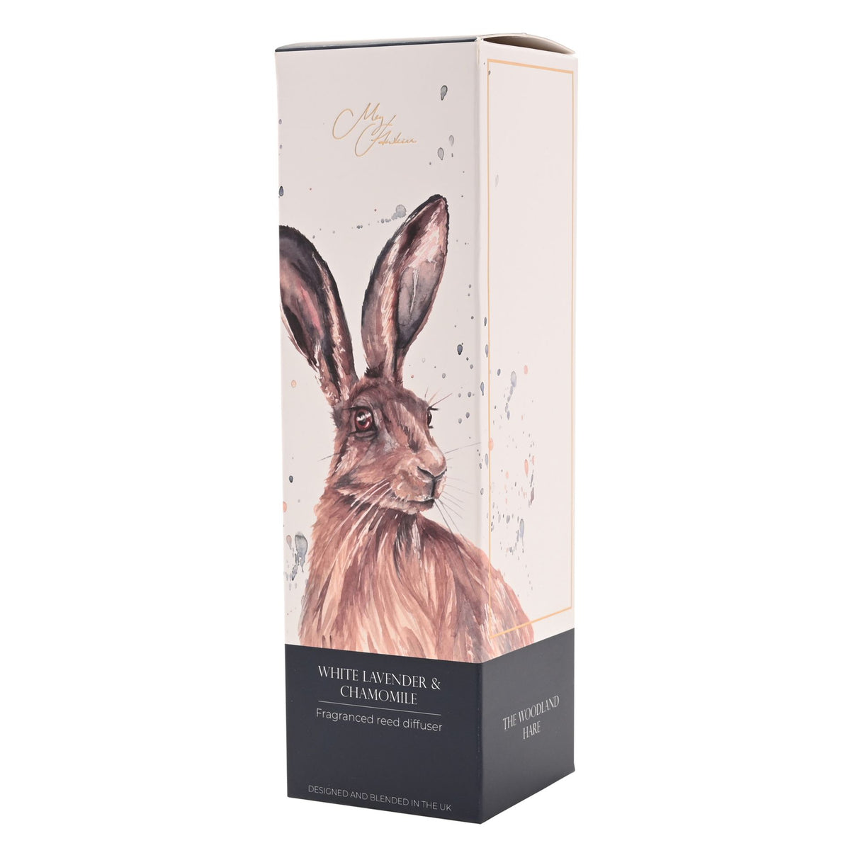 Meg Hawkins Woodland Hare Reed Diffuser - White Lavender & Chamomile