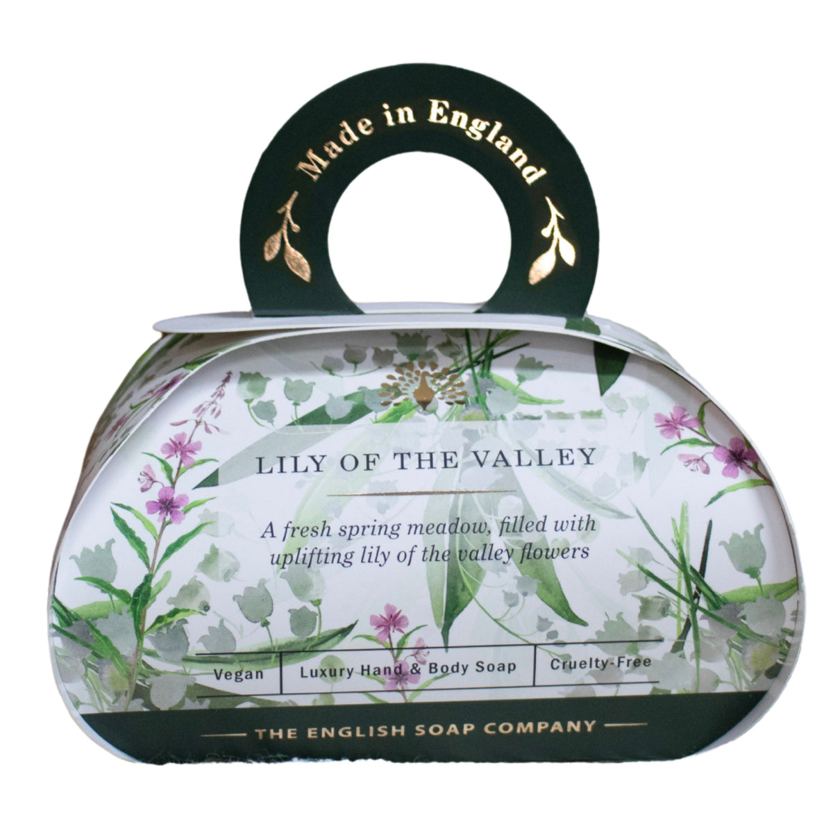The English Soap Company Large Soap Bar Gift Box - Lily of the Valley
