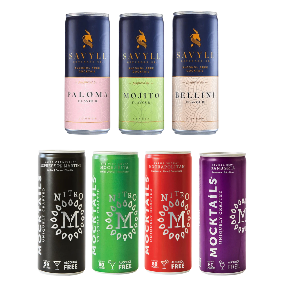 Alcohol Free Cocktail - Variety Multi Pack
