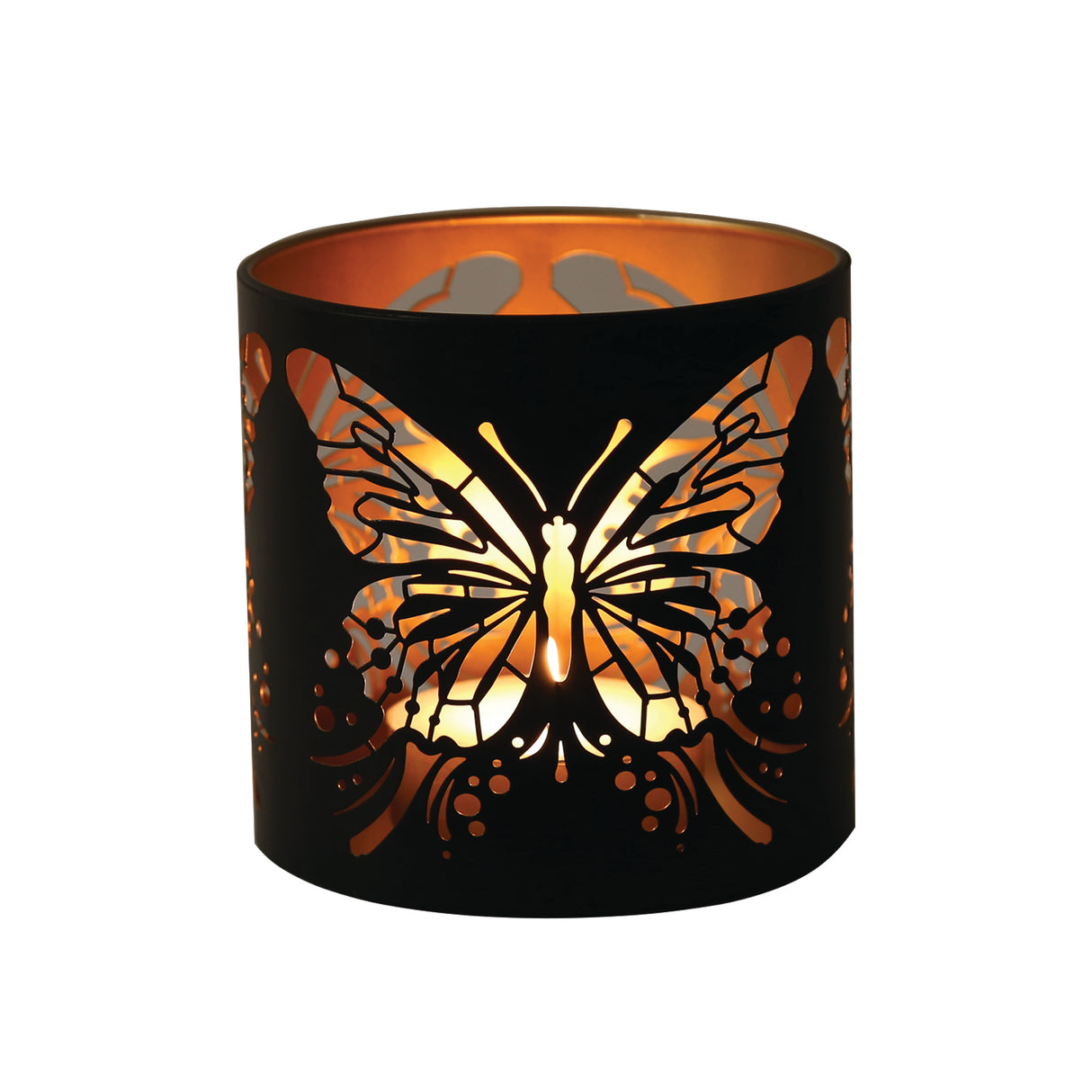 Aroma Metal Silhouette Wax Melt Burner/Candle Holder Butterfly Design - Various Colours