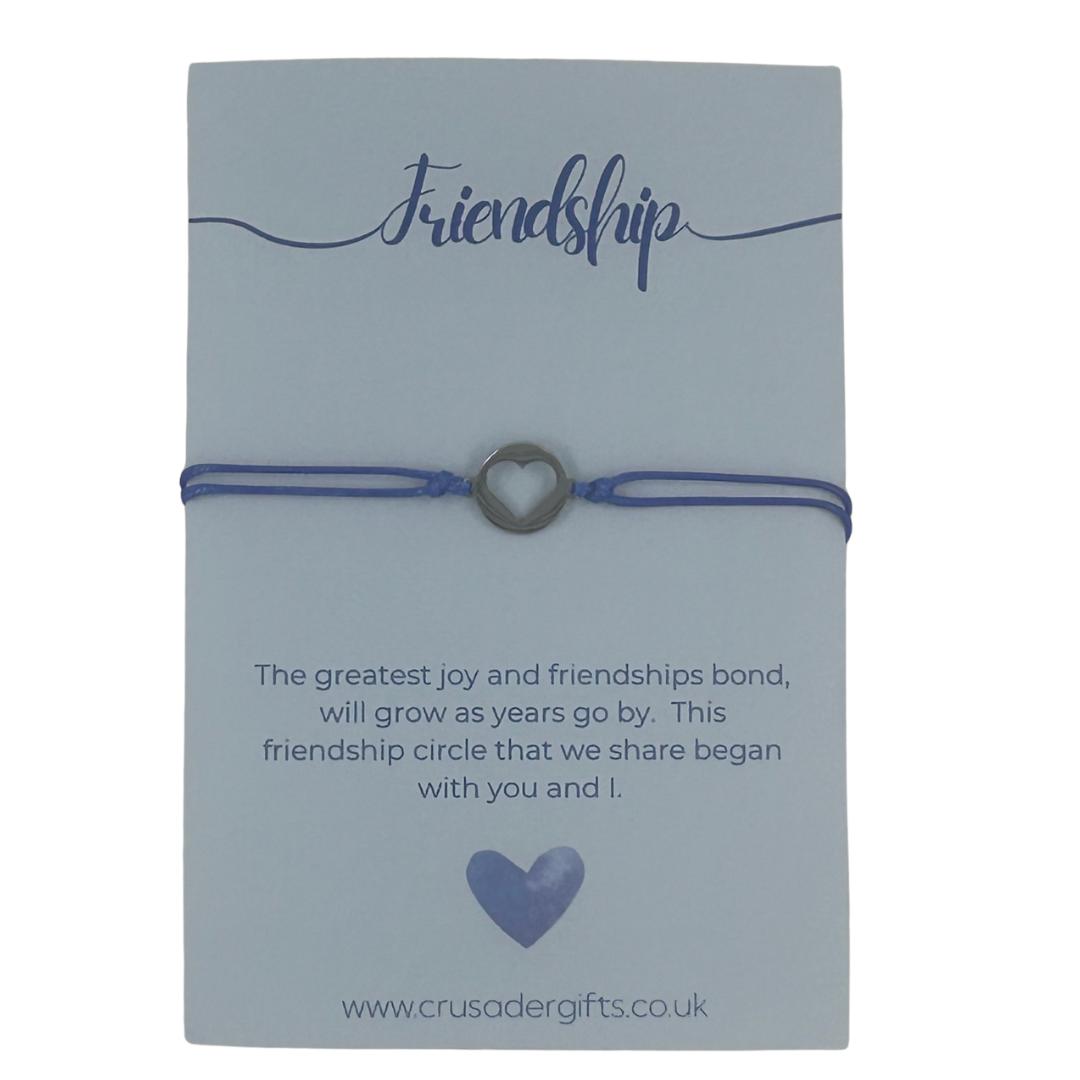 Woodside Home Living Keepsake Letterbox Bracelet - friendship