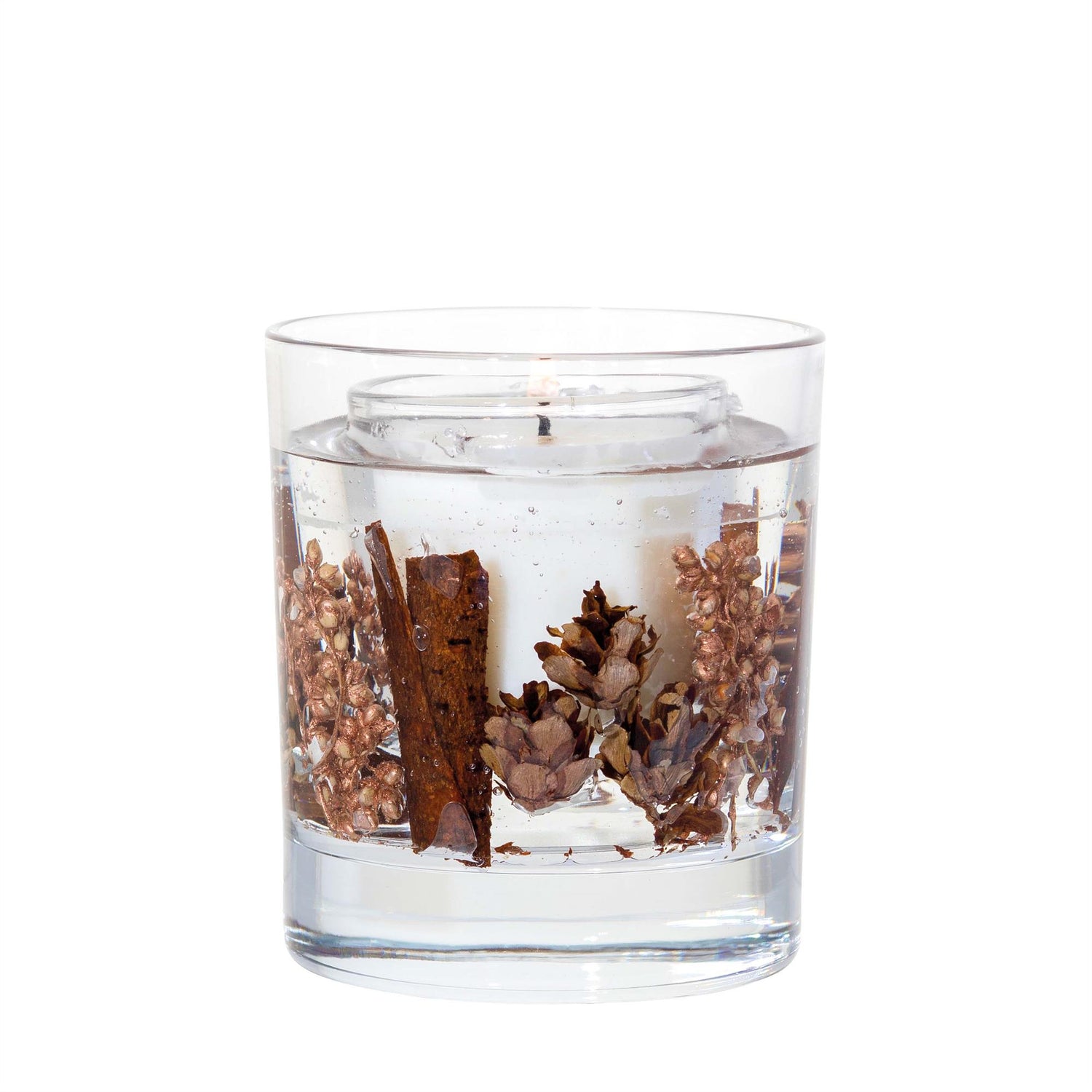 Stoneglow Candles Elements Wood Botanical Tumbler Candle - Palo Santo & Amber