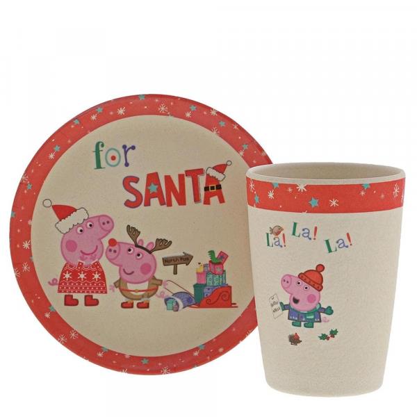 Peppa Pig Organic Bamboo Christmas Eve Set