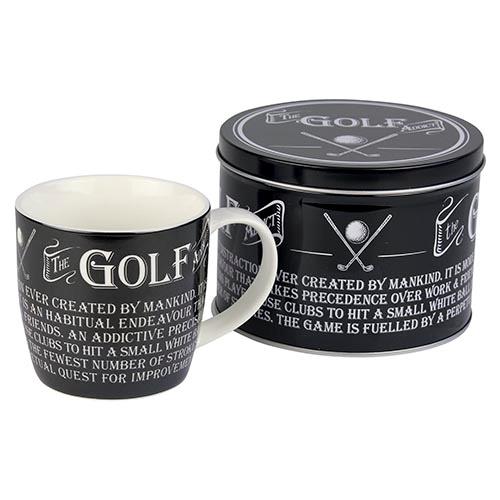 Ultimate Man Gift Mug in Gift Tin - The Golf Addict