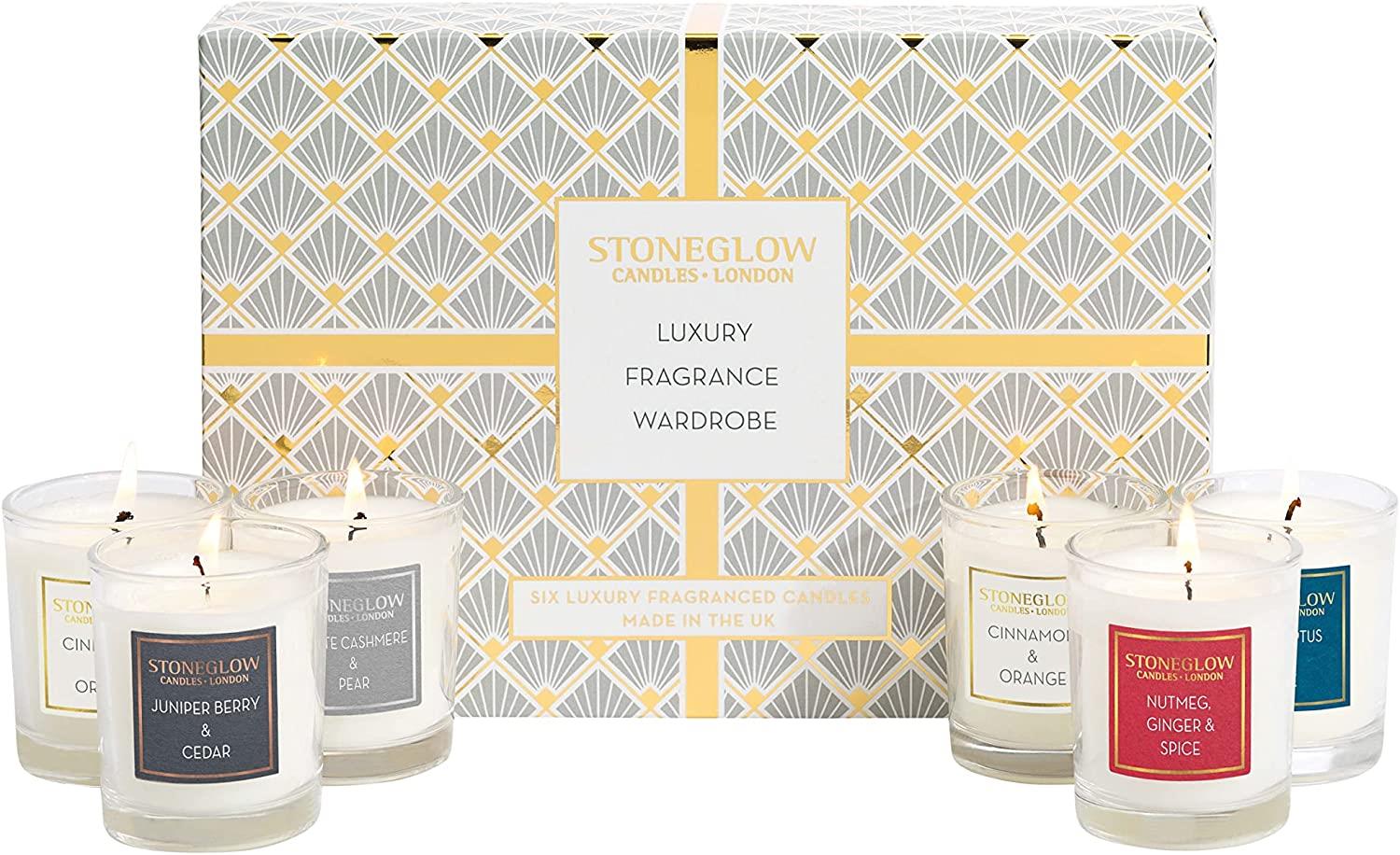 Stoneglow Seasonal Fragrance Wardrobe Gift Set - 6 Votive Candles