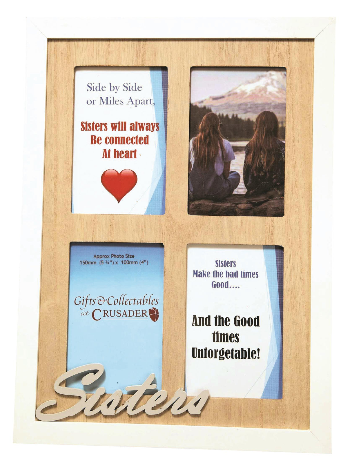 Sentiment Photo Frames - Crusader Gifts Exclusive Collage