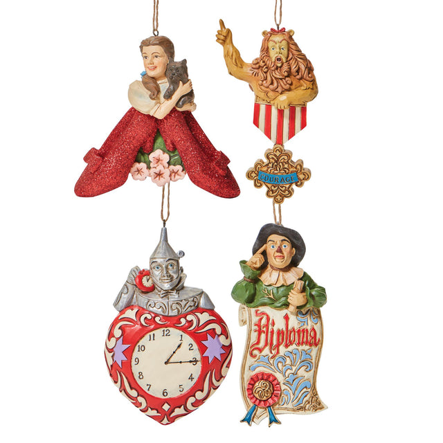 Disney Traditions The Wizard of Oz by Jim Shore Hanging Ornament Complete Set