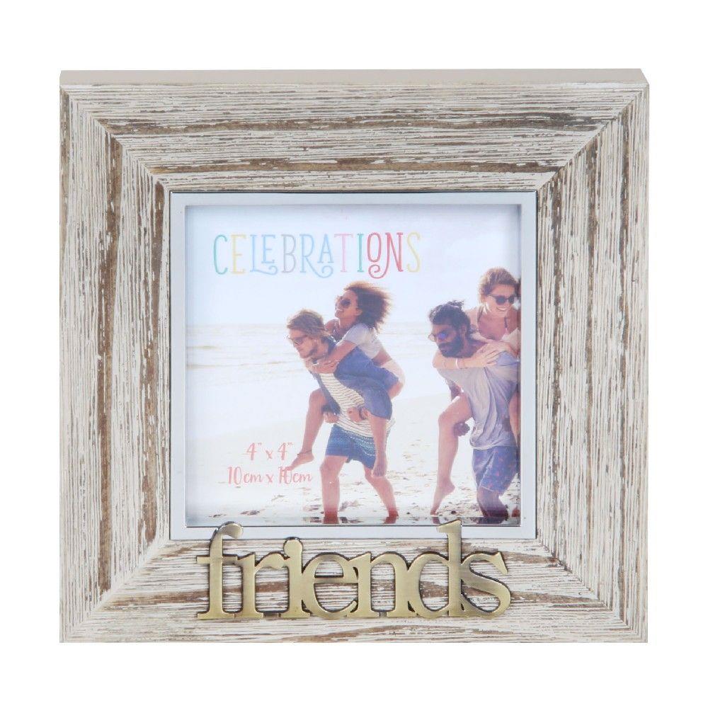 Celebrations Sentiment Photo Frame 4x4"