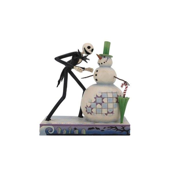 Disney Traditions Jack Skellington & Snowman