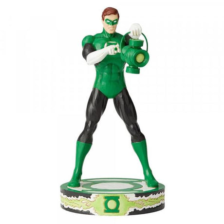 dc comics bu jim shore emerald glaidator (green lantern) silver age figurine