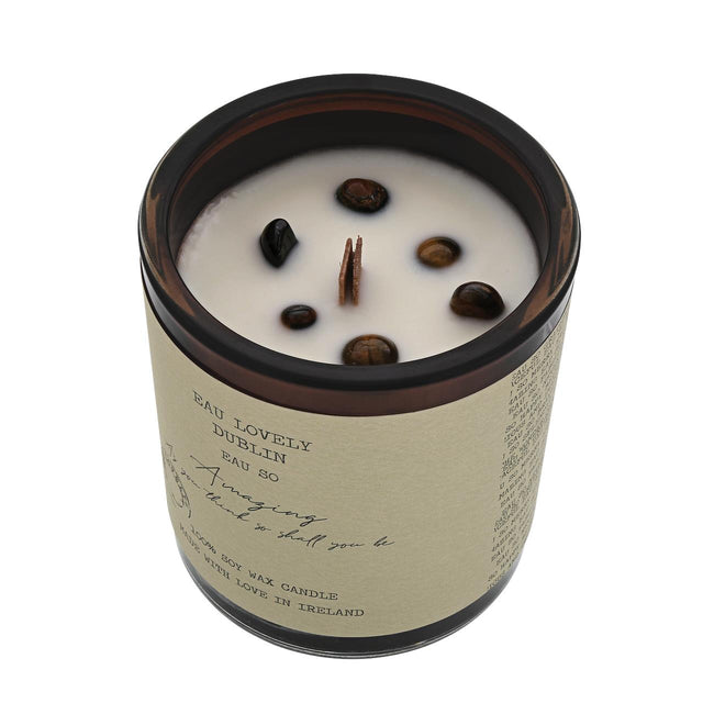 Eau Lovely Dublin Gemstone Candle - Eau So Amazing