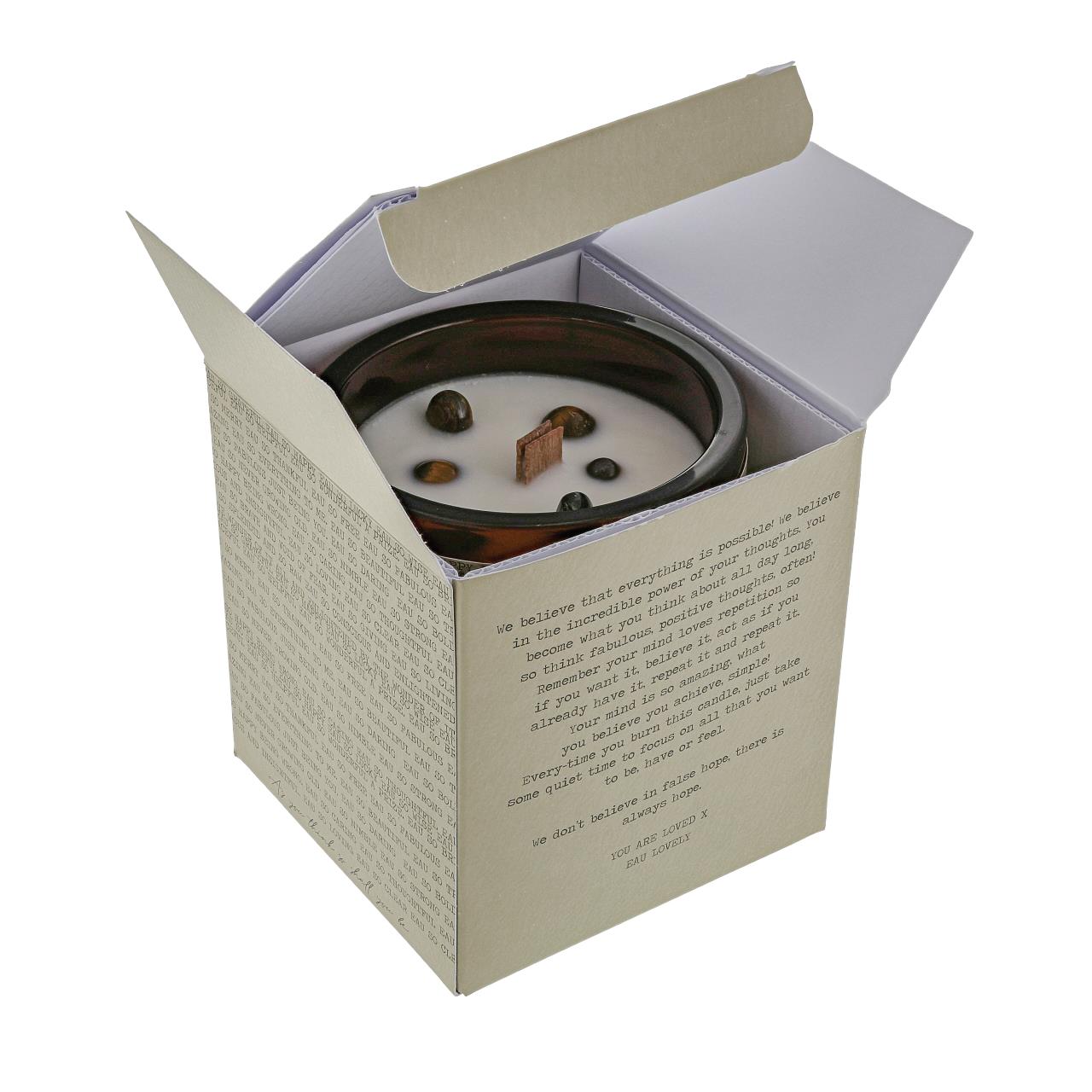 Eau Lovely Dublin Gemstone Candle - Eau So Amazing