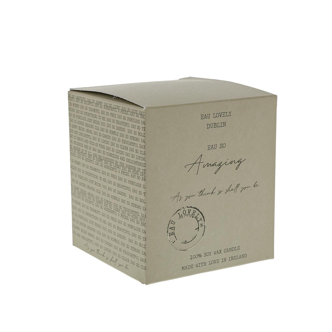 Eau Lovely Dublin Gemstone Candle - Eau So Amazing