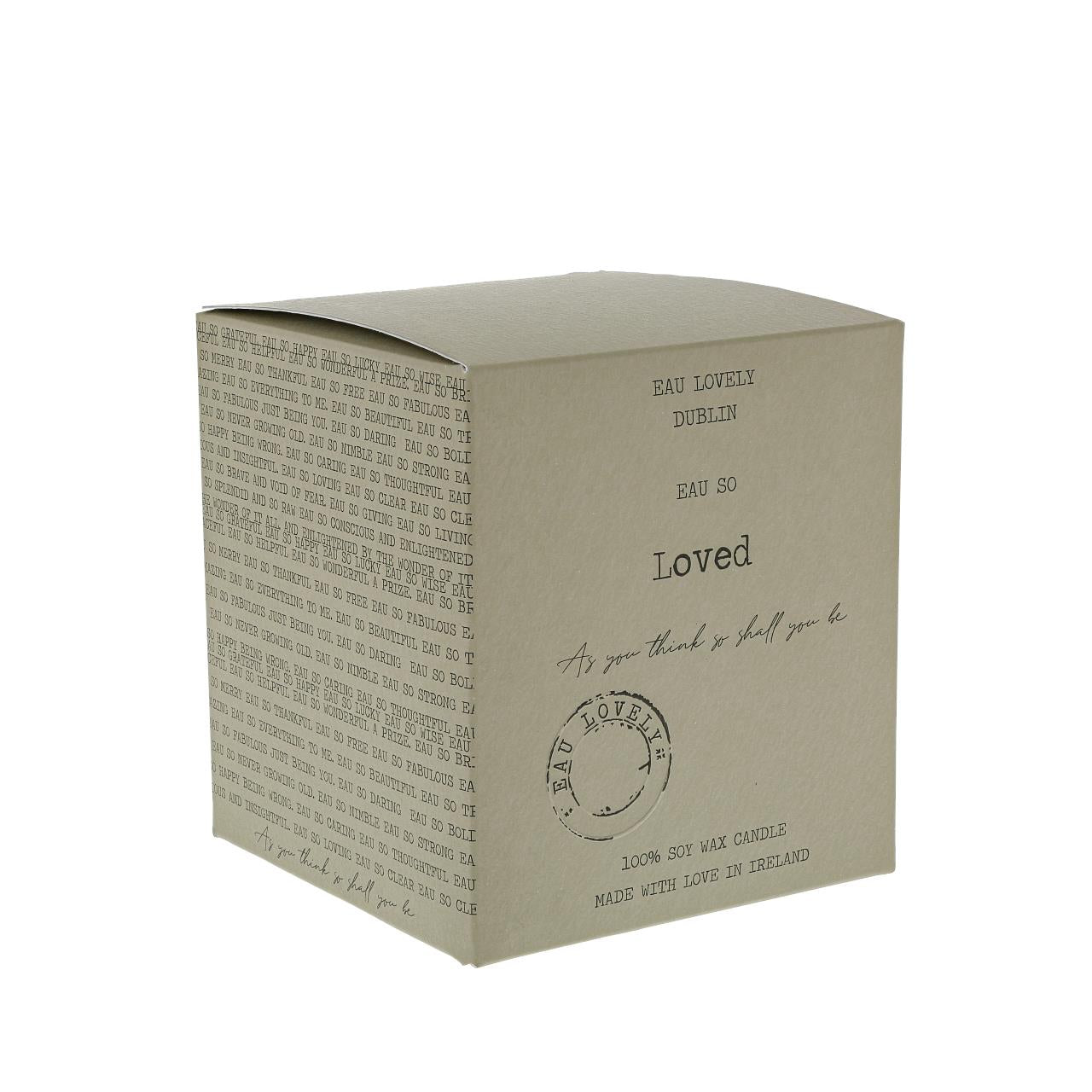 Eau Lovely Dublin Gemstone Candle - Eau So Loved