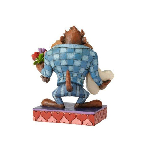 Looney Tunes by Jim Shore Date Night with Taz (Taz) Personality Pose Figurine