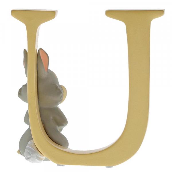 Disney Letter U Figurine: Thumper (Bambi)