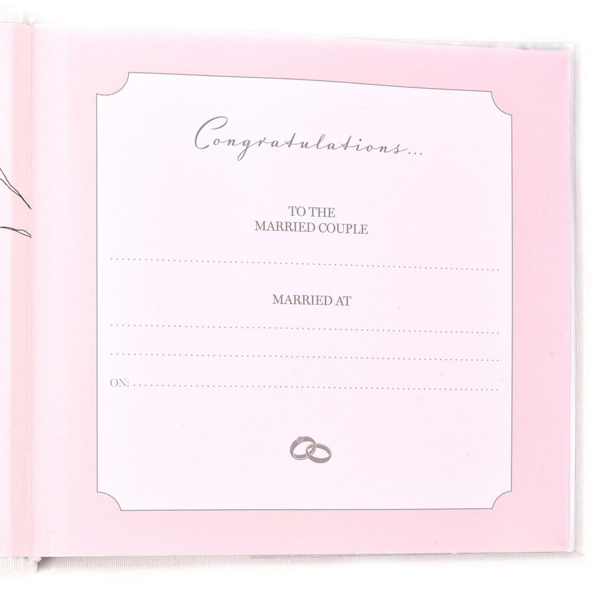 Amore Wedding Photo Album Holds 48 4x6" Prints - Love