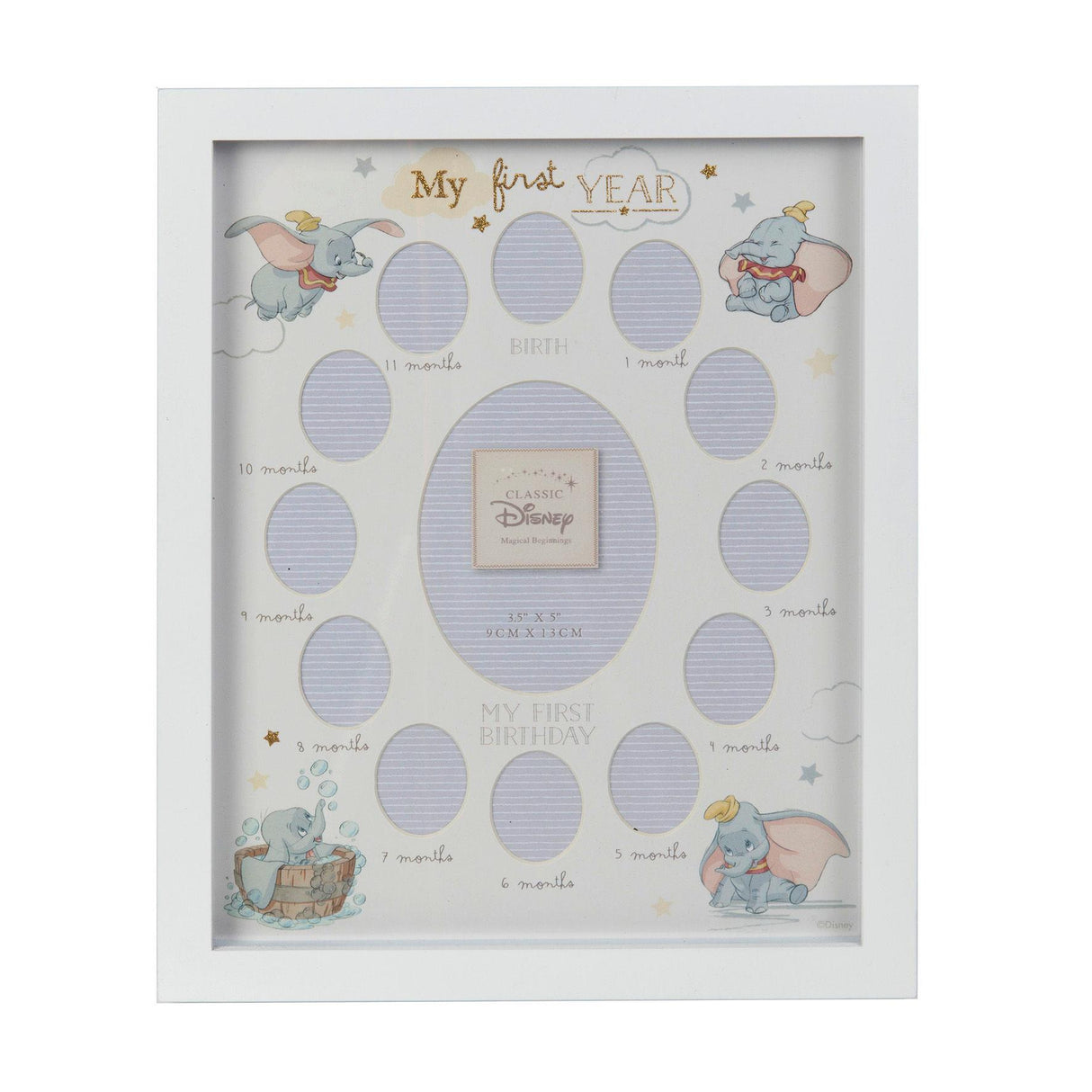 Disney Magical Beginnings My First Year Collage Photo Frame - Dumbo