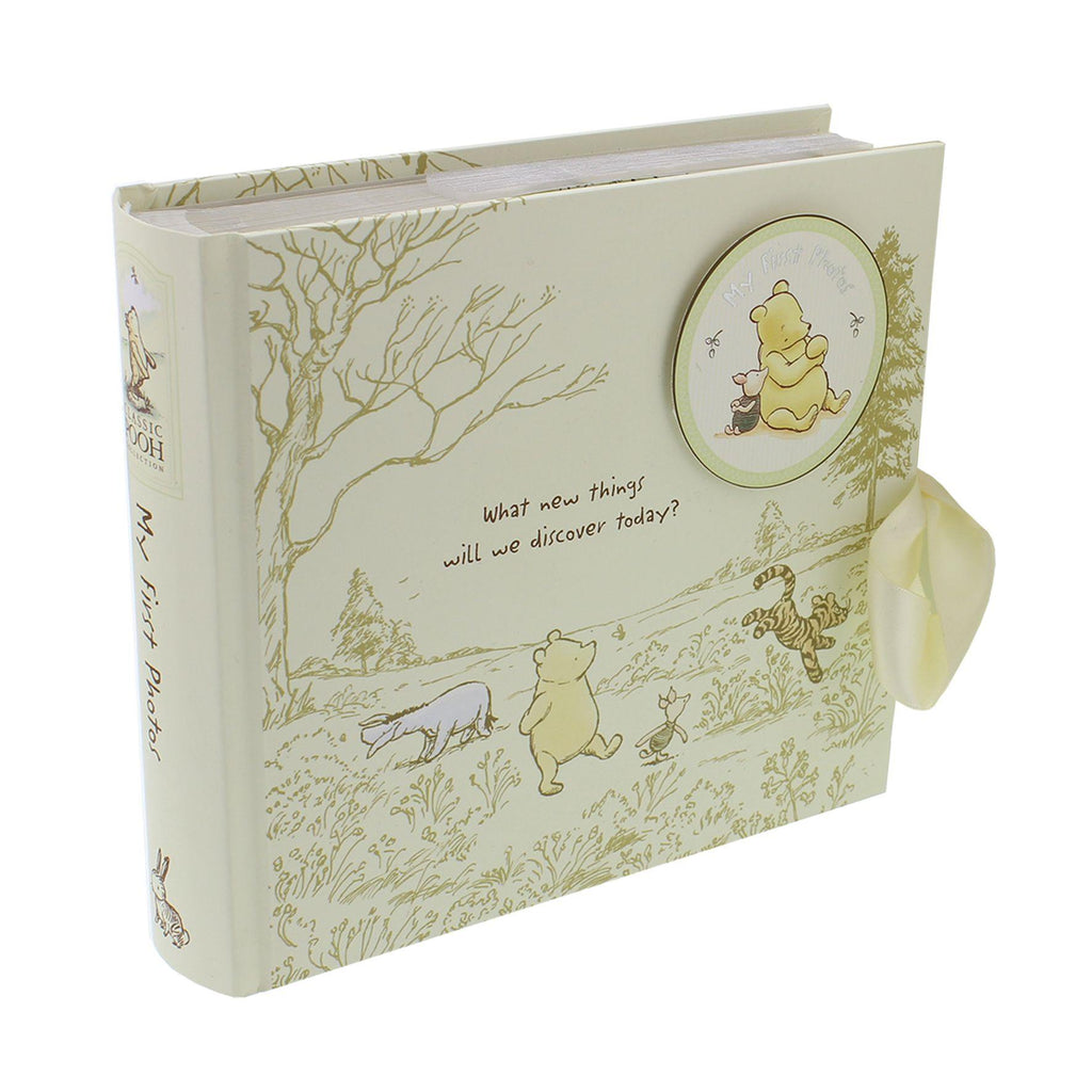 Winnie the Pooh Photo Album for My First Photos Baby Gift