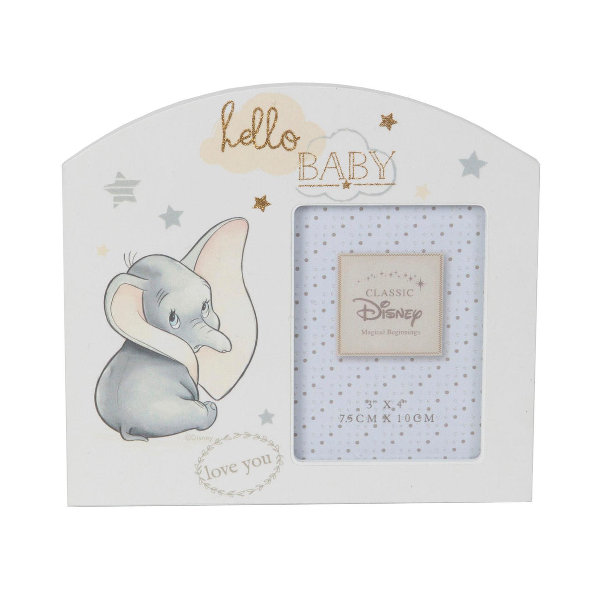 Disney Dumbo Hello Baby Freestanding Photo frame 3x4 inches