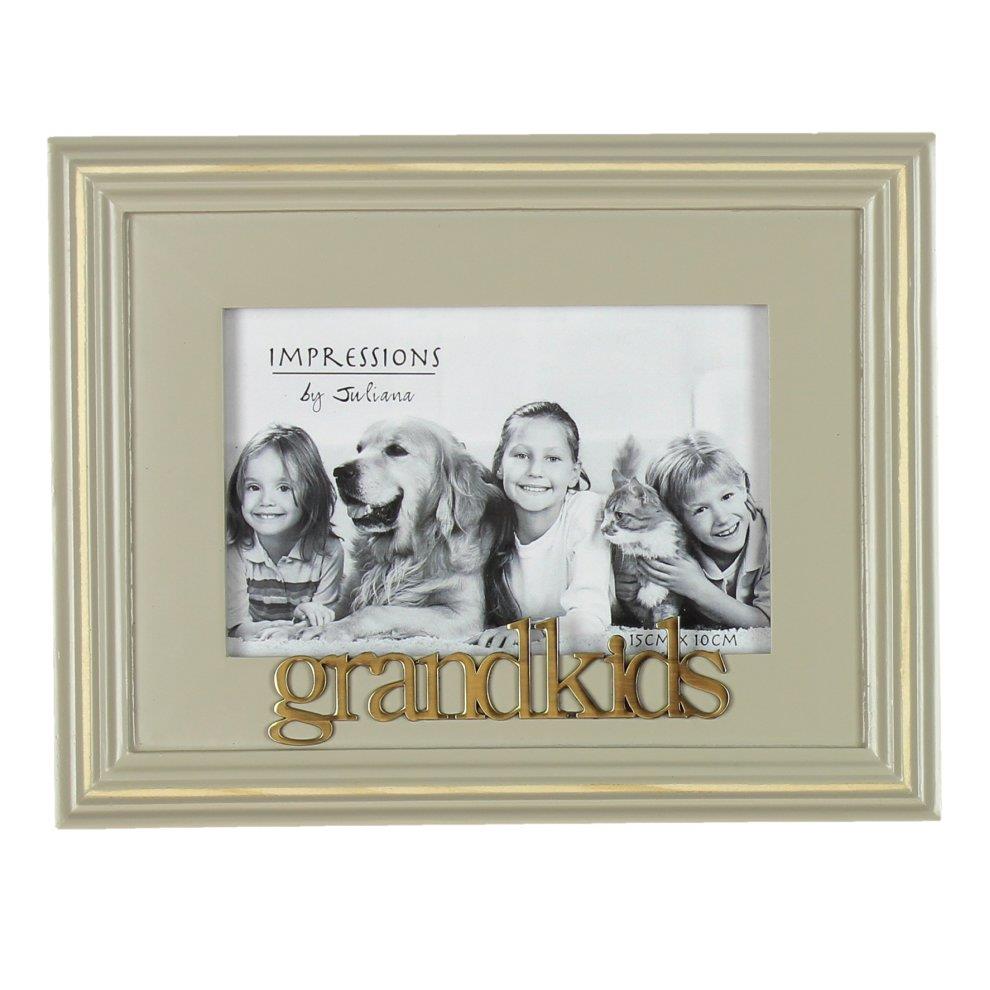 Juliana Impressions Wooden Photo Frame 6" x 4"  - Friends, Family, Grandkids