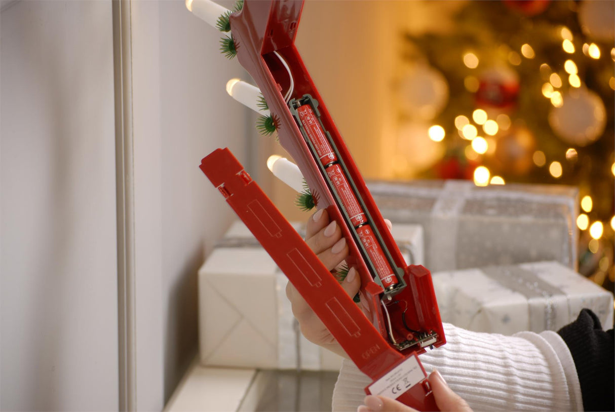 Light Up Candle Bridge (Red)