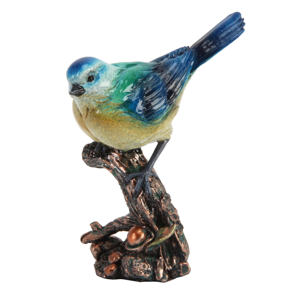 Blue Tit Bird figurine from the natural world collection