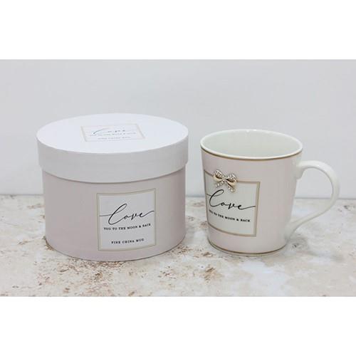 Love Boutique style Mug in Gift Box