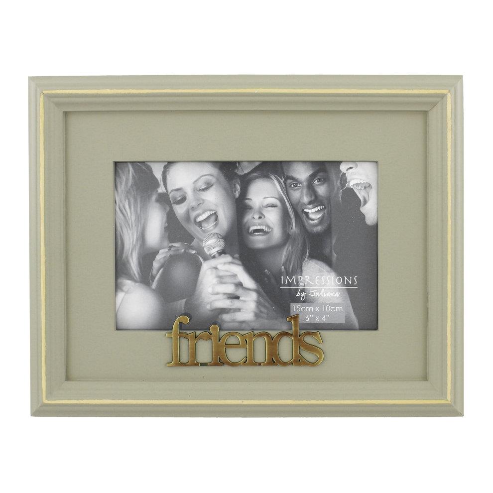 Juliana Impressions Wooden Photo Frame 6" x 4"  - Friends, Family, Grandkids