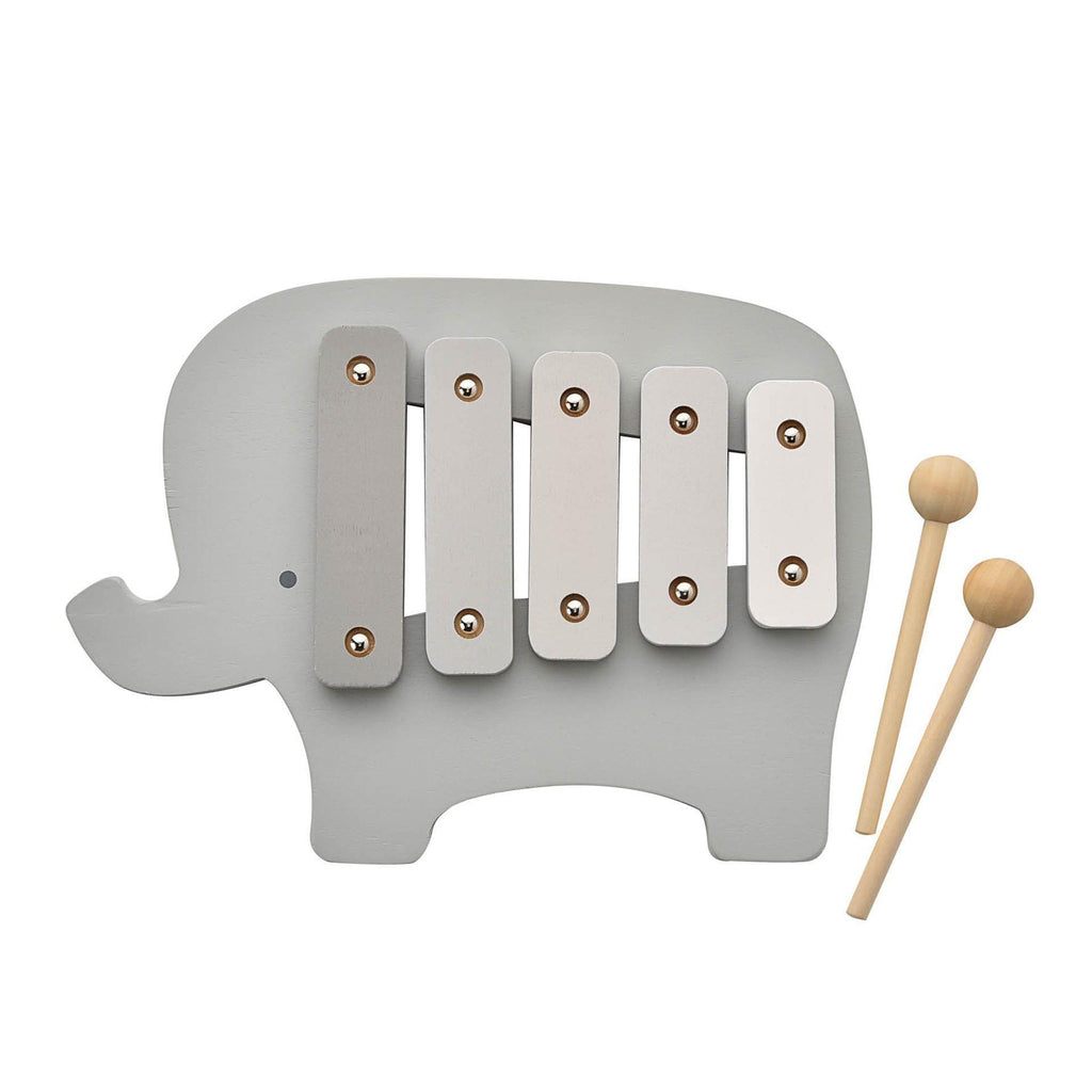 Wooden Xylophone in shape of Elephant Bambino collection